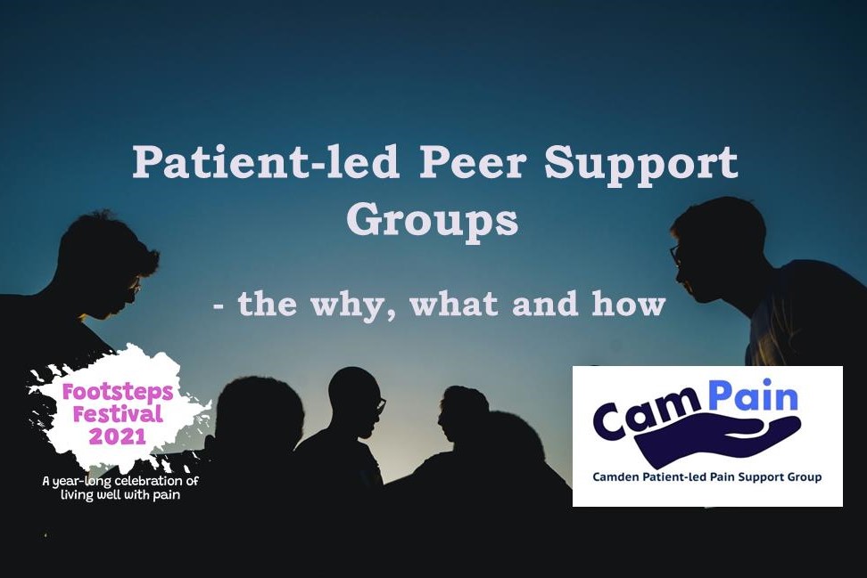 Patient-led peer support groups graphic