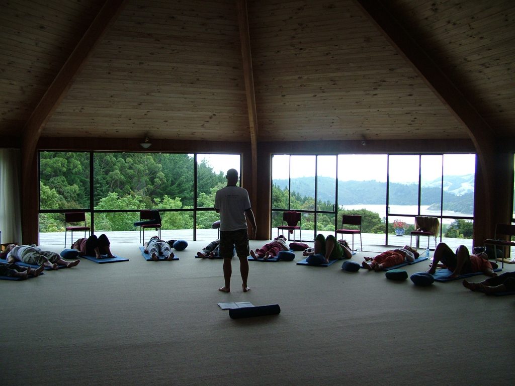 view of a meditation room