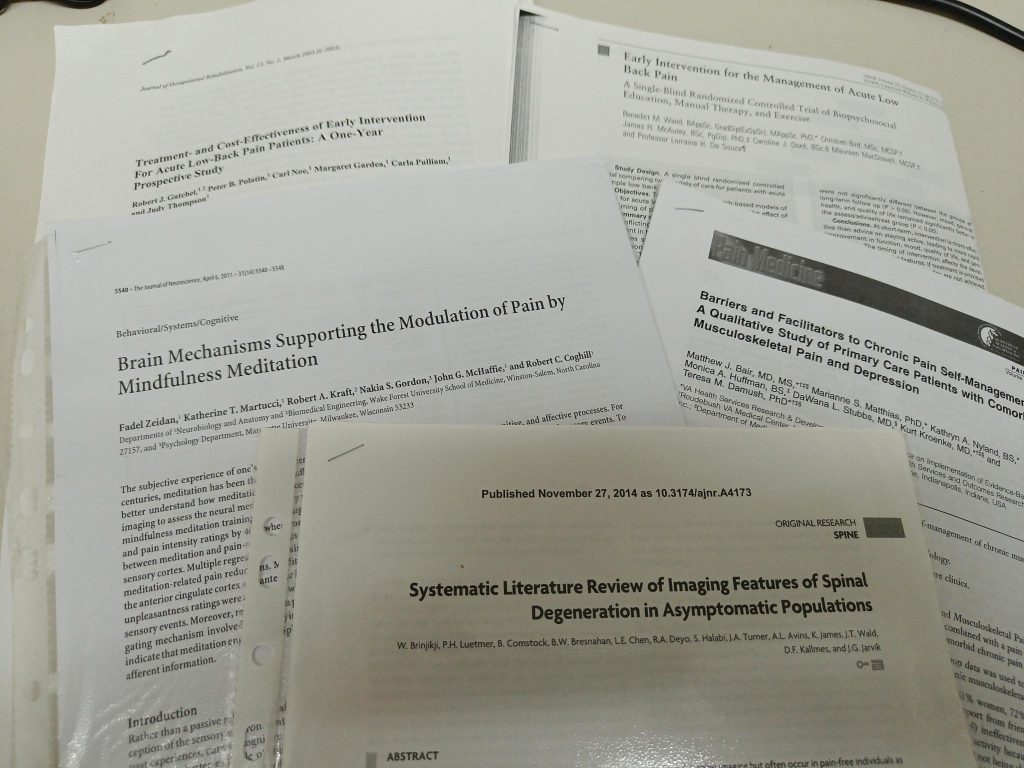 various research papers