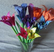 beautiful origami flowers